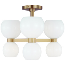 Visual Comfort & Co. Studio Collection KSF1036BBSMG - Londyn Semi Flush Mount