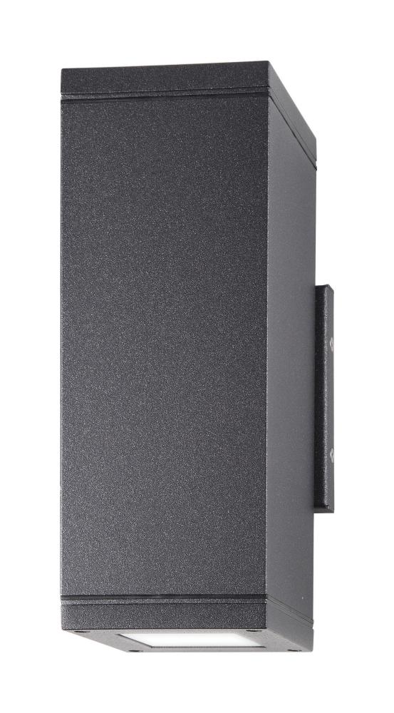 Verona LED Large Up/Down Fixture; Anthracite Finish