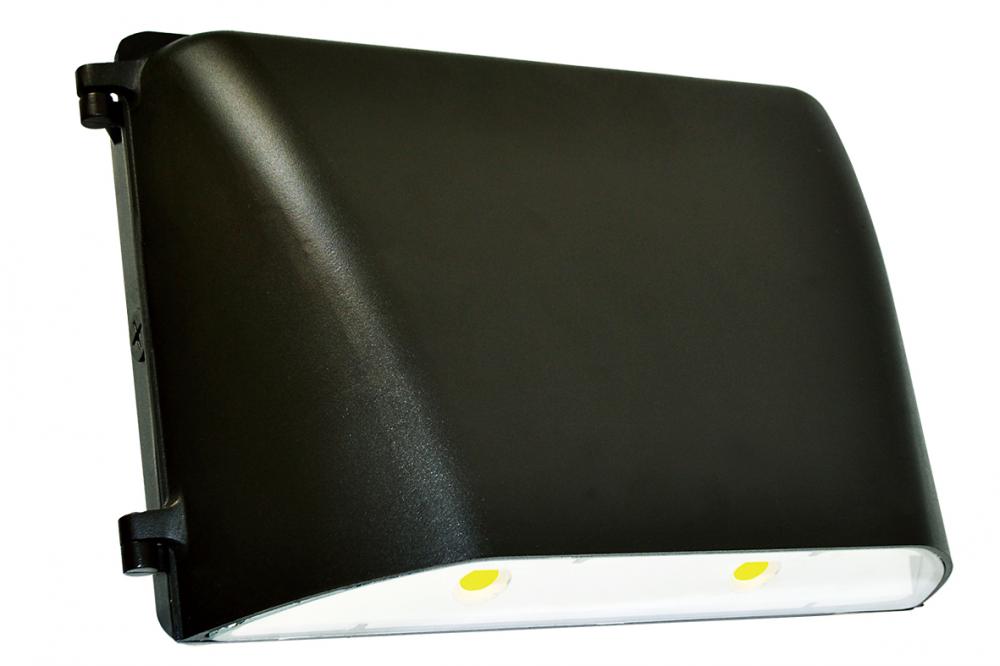 LED Large Wall Pack - 36W - 5000K - Bronze Finish - 120-277V