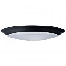 Nuvo 62/1677 - 10 inch; LED Disk Light; CCT Selectable 3K/4K/5K; Black Finish