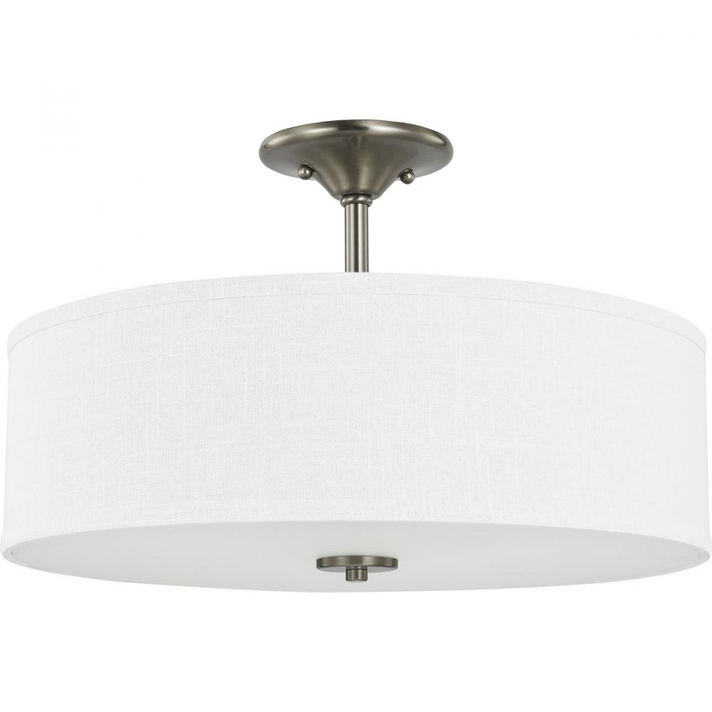 P350167-009 3-60W MED SEMI-FLUSH