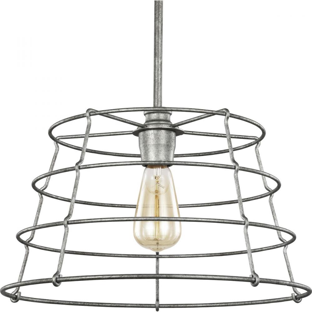 P500282-141 1-60W MED PENDANT