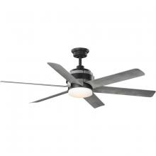 Progress Lighting, a Hubbell affiliate P250003-143-30 - P250003-143-30 56IN 6 BLADE CEILING FAN