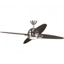 Progress Lighting, a Hubbell affiliate P2542-0930K - P2542-0930K 54IN 4 BLADE FAN W/LED LIGHT