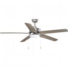 Progress Lighting, a Hubbell affiliate P2574-8130K - P2574-8130K 60IN 5 BLADE FAN W/ LED LGT