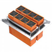 STI - Specified Technologies Inc EZDG844S2 - Series 44 EZPath Fl. Grid Pkg Asm 8 Dev